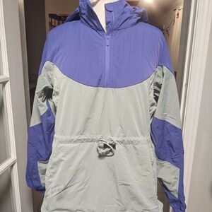 Lululemon Purple and Gray Windbreaker Jacket